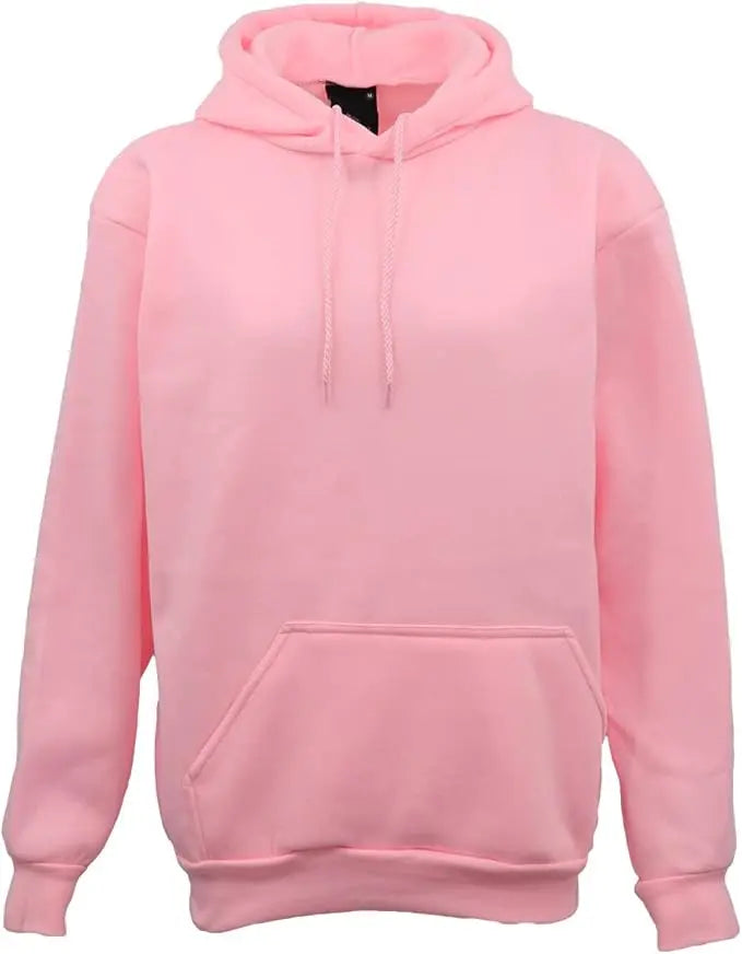Adult Unisex Men's Basic Plain Hoodie Pullover Sweater Sweatshirt Jumper XS - 8XL - Hatch Sports
