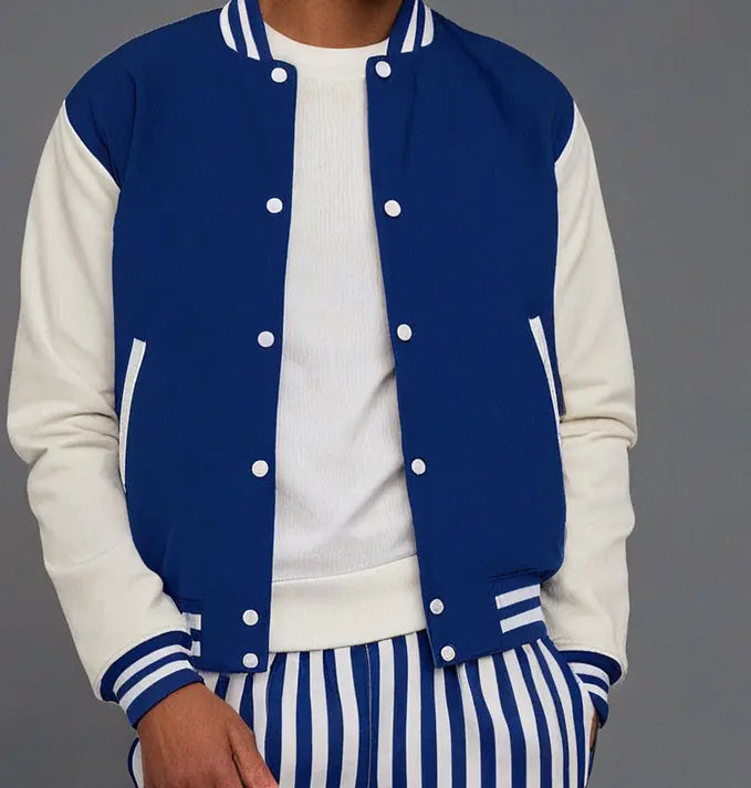 Hatch Sports Men’s Varsity Baseball Jacket Leather Hatch Sports