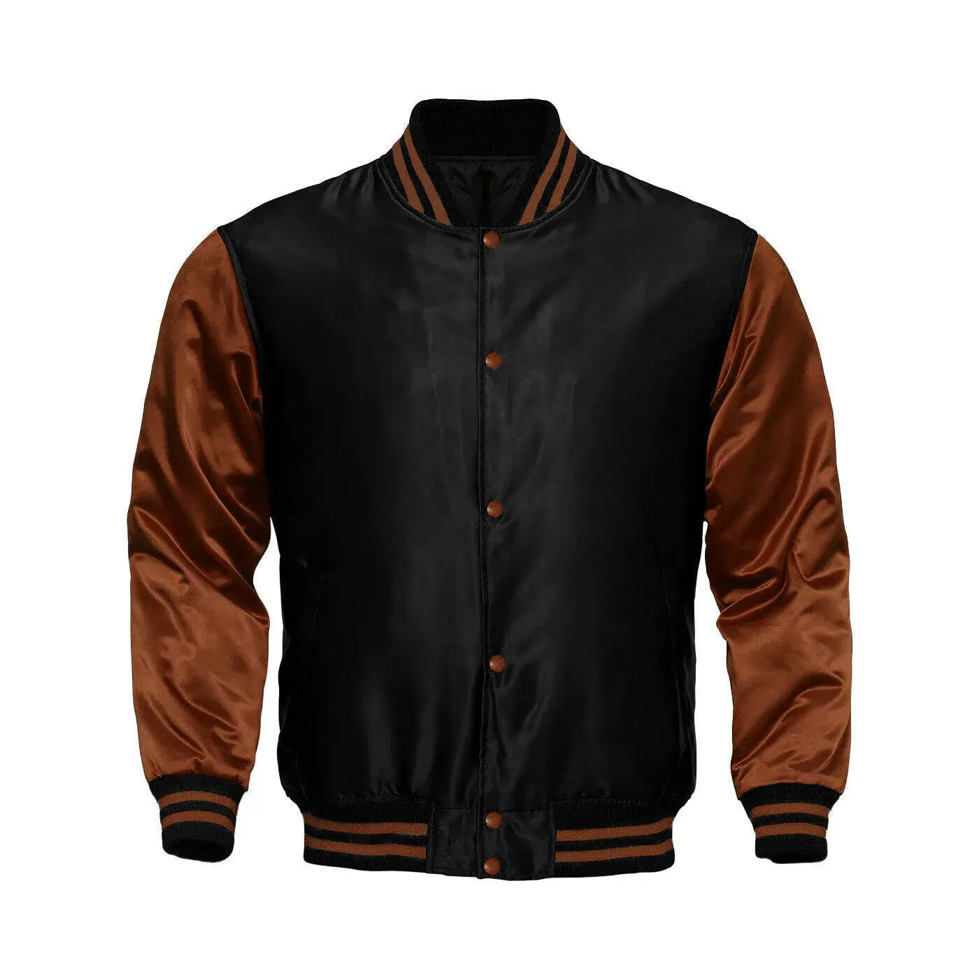 Hatch Sports Women Satin Jacket Black/Brown - Hatch Sports