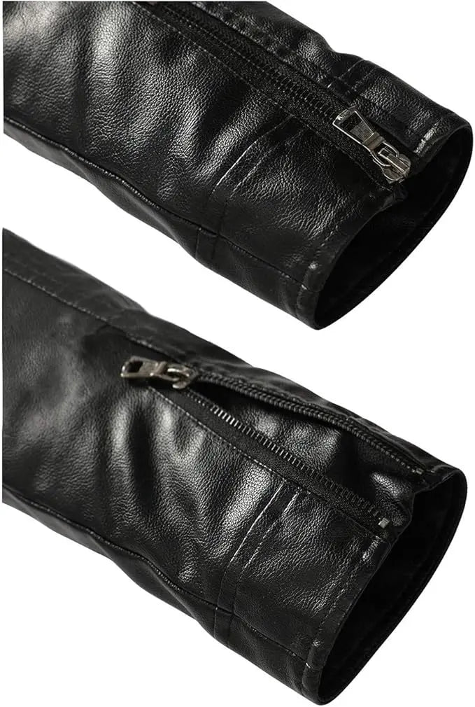 Leather Jacket Men Lightweight Bomber Jackets and Coats - Hatch Sports