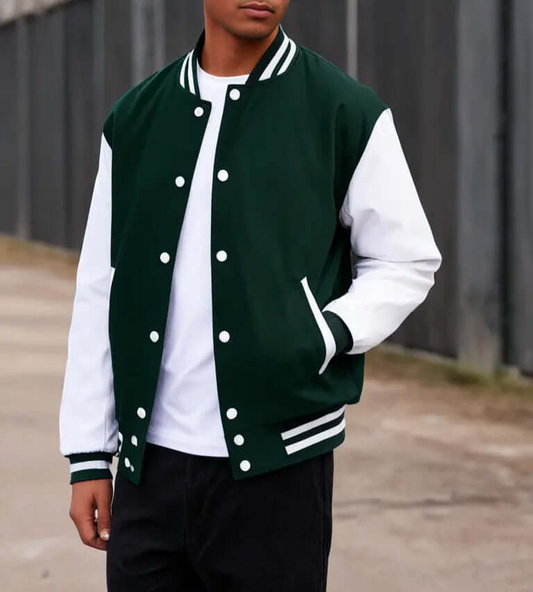 Hatch Sports Men's Varsity Baseball Jacket Hatch Sports