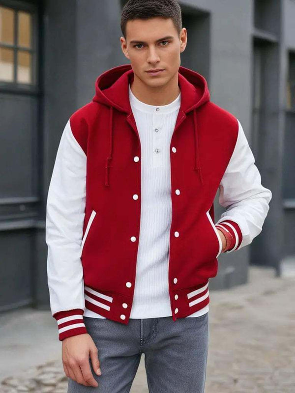 Men's Varsity Leather Jackets &amp; Satin Jackets