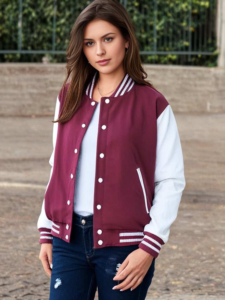 Womens Varsity Letterman Jacket - Hatch Sports