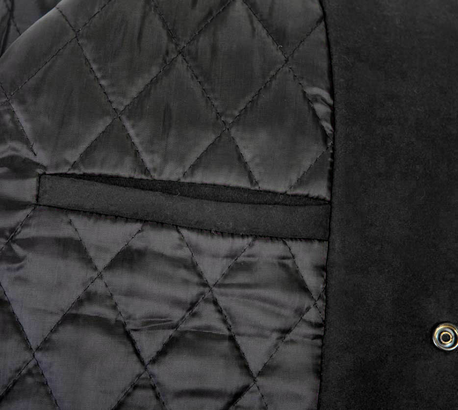 Premium Leather Coat Brown Cowhide
