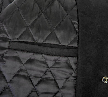 Premium Leather Coat Brown Cowhide