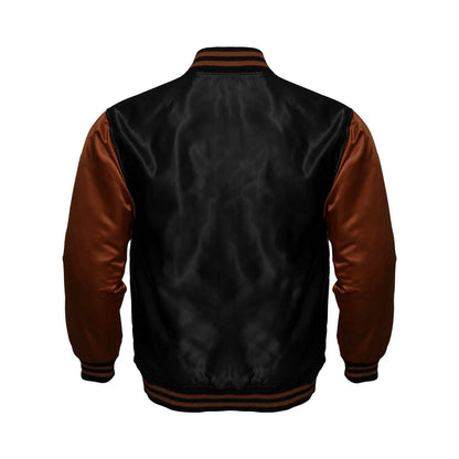 Hatch Sports Women Satin Jacket Black/Brown