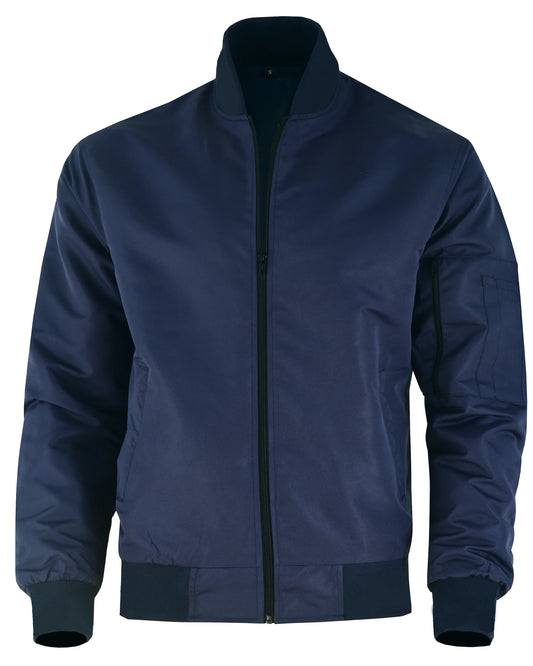 Hatch Sports Mens Varsity Jacket Casual Mid Season Stylish Letterman Bomber Jacket Navy Blue