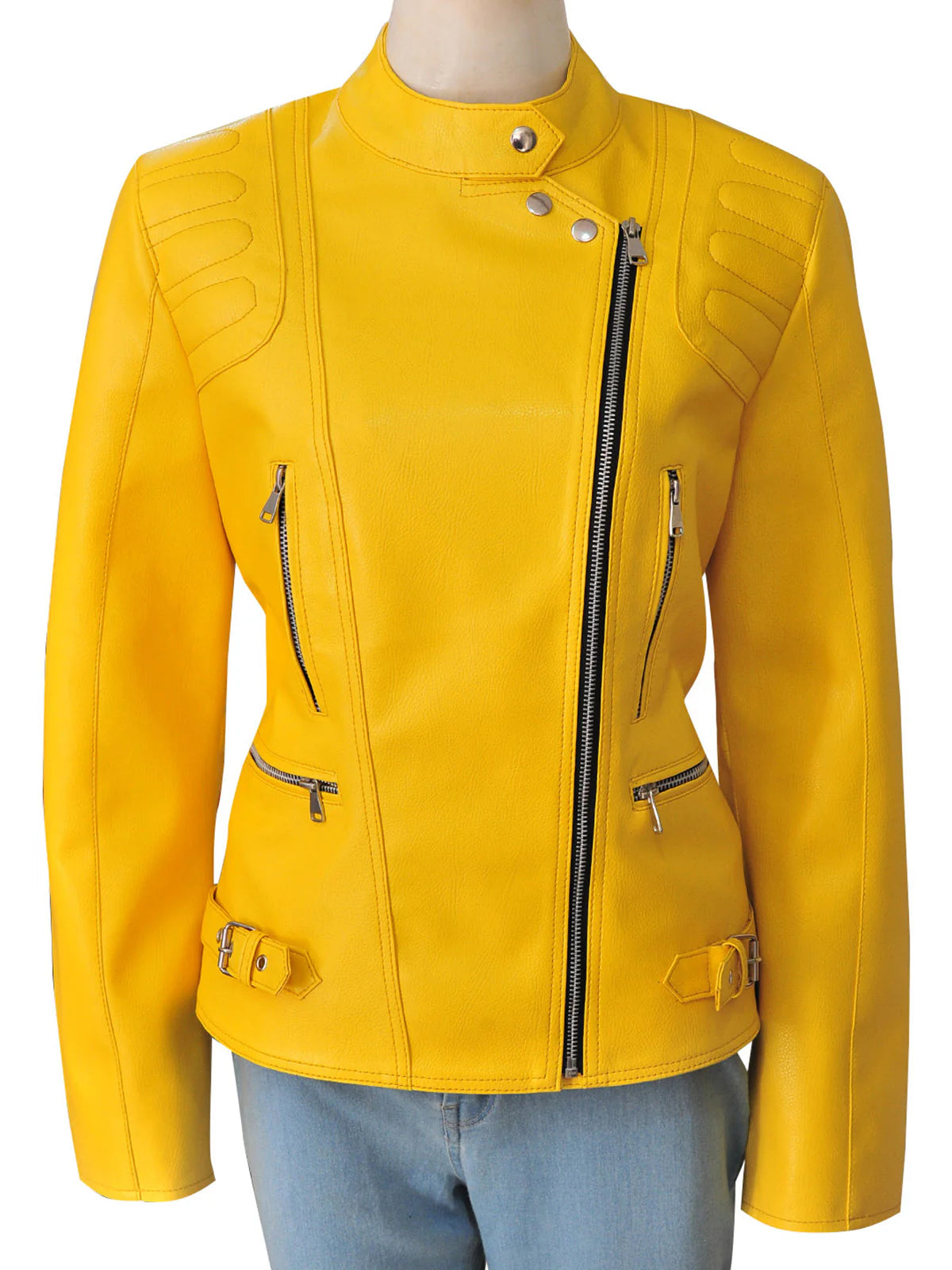 Hatch Sports Womens Genuine Cowhide Leather Top Winter Jacket Stylish Real Leather Jacket