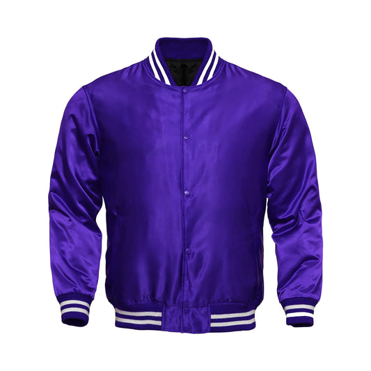 Hatch Sports Women Satin Jacket All Purple
