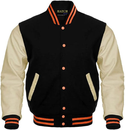 varsity jacket leather