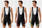 Mens Cycling Shorts Bib Shorts 4D Gel Padded Bicycle Riding Active wear Shorts in three stylish designs