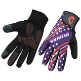 Cycling Full Finger Gloves Touch Screen Winter MTB Padded Bicycle Gloves featuring modern design and grip.