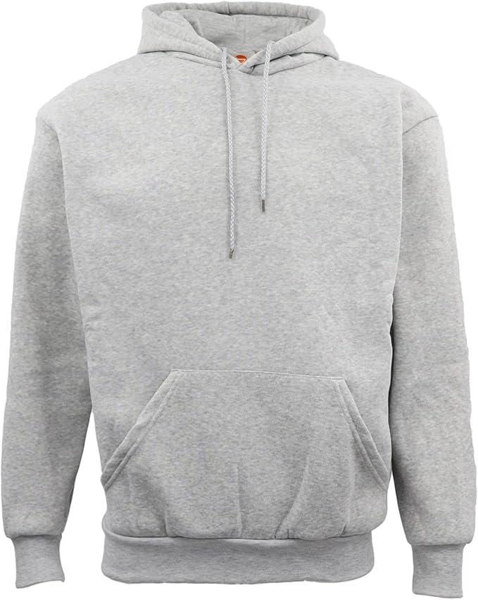 Adult Unisex Men's Basic Plain Hoodie Pullover Sweater Sweatshirt Jumper XS-8XL