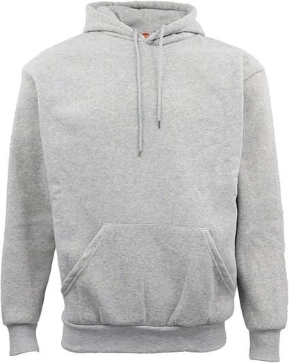 Adult Unisex Men's Basic Plain Hoodie Pullover Sweater Sweatshirt Jumper XS-8XL