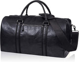 Oversized Duffle Travel Bag Waterproof Leather Weekend Bag Large Carry On