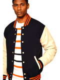 Men's Classic Letterman Baseball Varsity Jacket