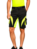 MTB Shorts Mens Cycling Black Green