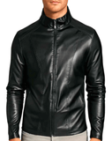 Men's Casual Faux Leather Jacket