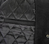Men's Varsity Jacket Genuine Leather Sleeve and Wool Blend Letterman Boys College Varsity Jackets Black/Cream