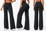Workout Leggings Womens Straight Leggings Black