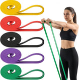 Resistance Bands Set 5, Natural Latex Fitness Bands