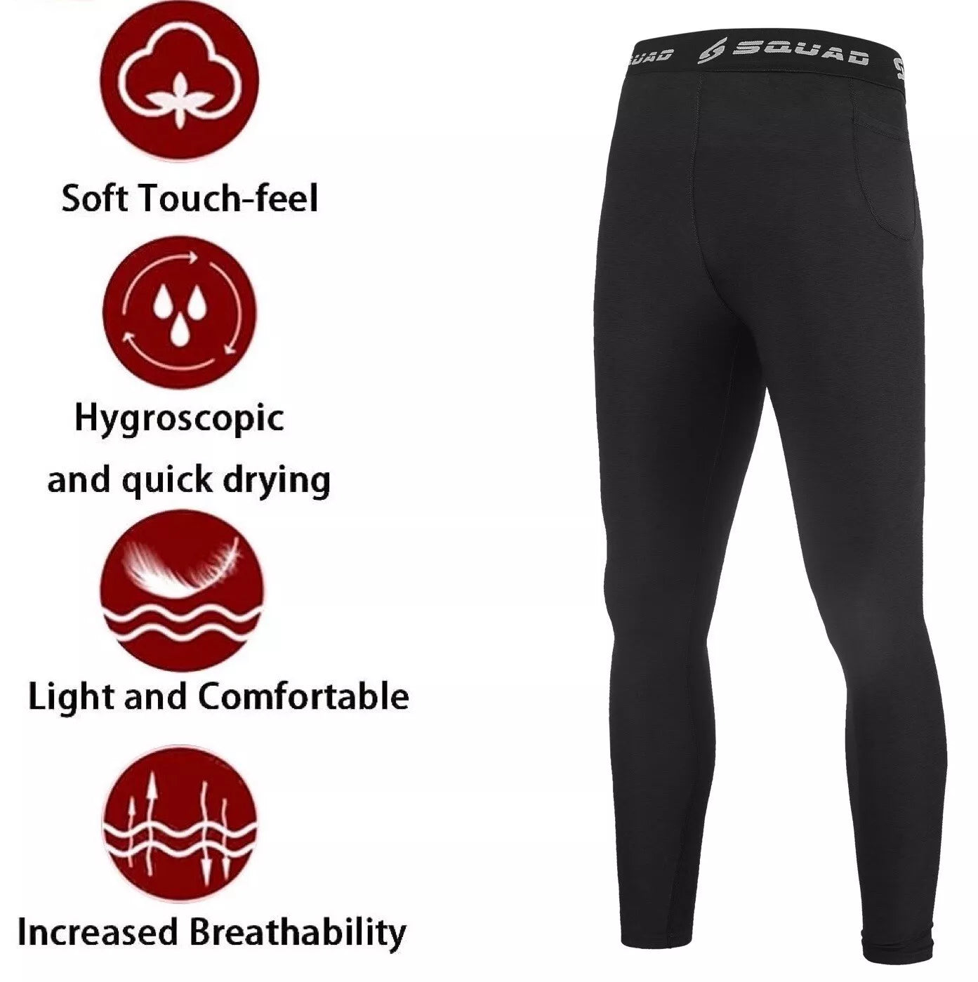 Unisex Sports Base-layer for Gym, Yoga, and Sports Skin-Fit Thermal Compression