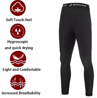 Unisex Sports Base-layer for Gym, Yoga, and Sports Skin-Fit Thermal Compression