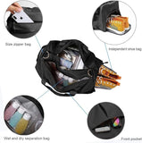 Black Compact Gym Bag Waterproof