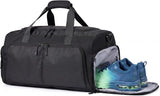Gym Bag with Shoes Compartment and Wet Pocket, 40L Gym Duffle Bag
