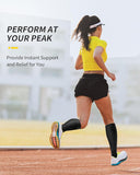 3 Pairs Compression Socks(20-30 mmHg) for Women and Men Black