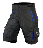 Mens Cycling Shorts MTB Downhill Compression Padded Liner Mountain Biking Shorts