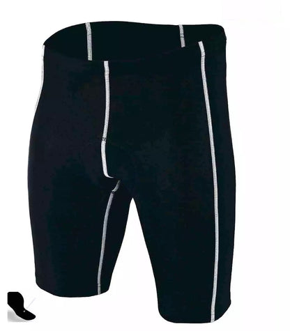 Mens Compression Cycling Shorts Cool-max® Padded Cycle Shorts for OutdoorWorkout
