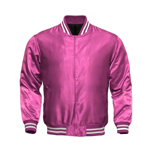 Hatch Sports Women Satin Jacket All Pink
