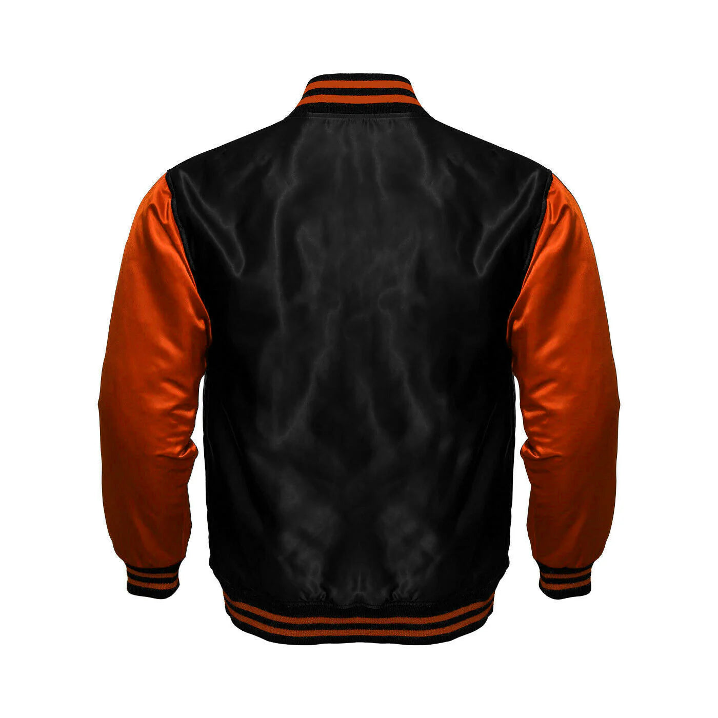 Hatch Sports Women Satin Jacket Black/Orange