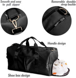 Black Compact Gym Bag Waterproof