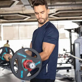 3 Pack Men's Workout Running Shirts Quick - Dry Athletic Gym Tops Moisture Wicking Anti - Odor Breathable - Hatch Sports