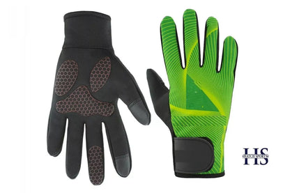 Winter Gloves Work, Cycling Sports, Gym Gloves Green - Hatch Sports