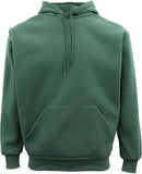 Adult Unisex Men's Basic Plain Hoodie Pullover Sweater Sweatshirt Jumper XS - 8XL - Hatch Sports