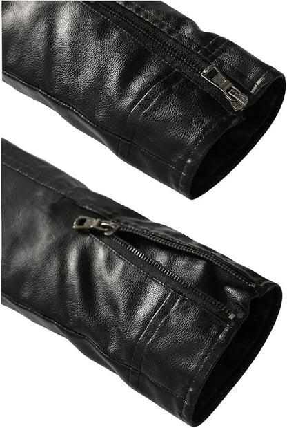 Leather Jacket Men Lightweight Bomber Jackets and Coats - Hatch Sports