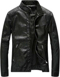 Leather Jacket Men Lightweight Bomber Jackets and Coats - Hatch Sports
