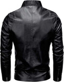 Men's Casual Faux Leather Jacket - Hatch Sports
