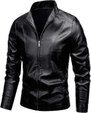 Men's Casual Faux Leather Jacket - Hatch Sports