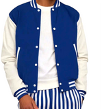 Hatch Sports Men’s Varsity Baseball Jacket Leather