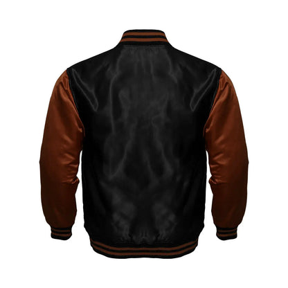 Hatch Sports Women Satin Jacket Black/Brown - Hatch Sports