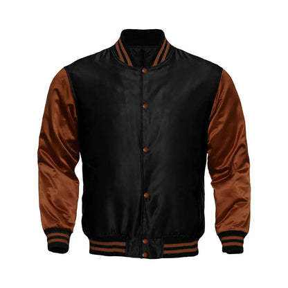 Hatch Sports Women Satin Jacket Black/Brown - Hatch Sports