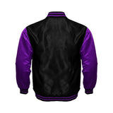Hatch Sports Kids Satin Jacket Black/Purple - Hatch Sports