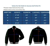 Hatch Sports Kids Varsity Hoodie Wool+Leather All Black(White Line) - Hatch Sports