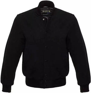 Hatch Sports Mens Premium Quality Classic All Wool College Baseball Letterman Varsity Jacket - Hatch Sports