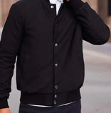 Sports Mens Wool Varsity Jacket - Classic College Style Hatch Sports