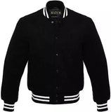 Hatch Sports Mens Premium Quality Classic All Wool College Baseball Letterman Varsity Jacket - Hatch Sports